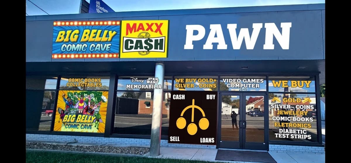 Big Belly Comic Cave in Roanoke, Virginia
