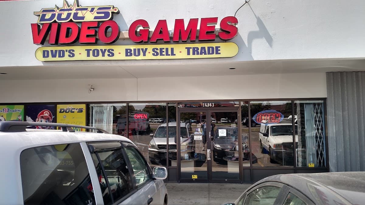 Doc's Video Games in Aurora, Colorado