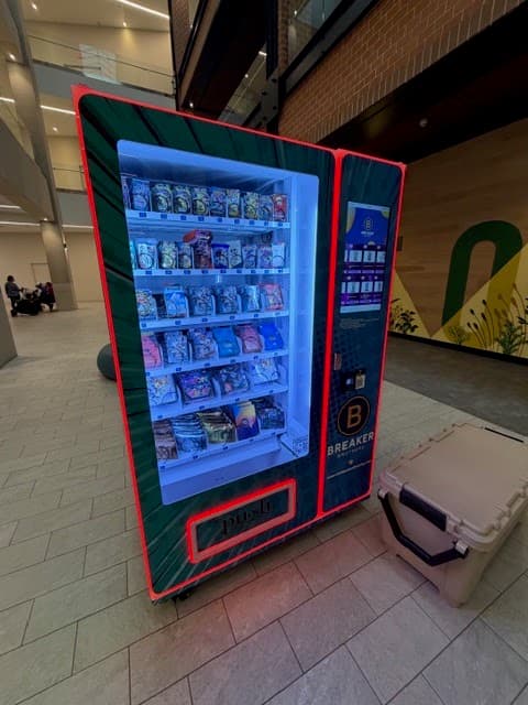 Breaker Brothers Trading Card Vending Machine in Arlington, Virginia