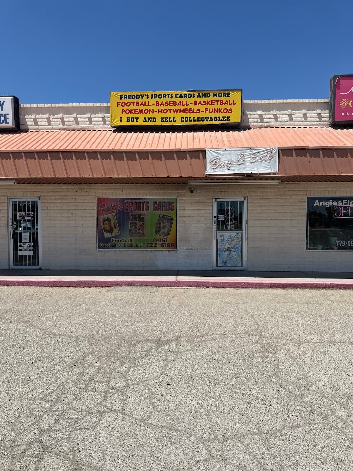 Freddy’s Sports Cards in El Paso, Texas