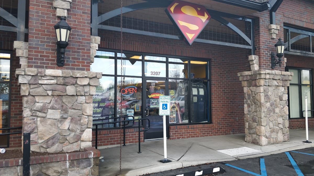 The Comic Book Shop, Division Location in Spokane, Washington
