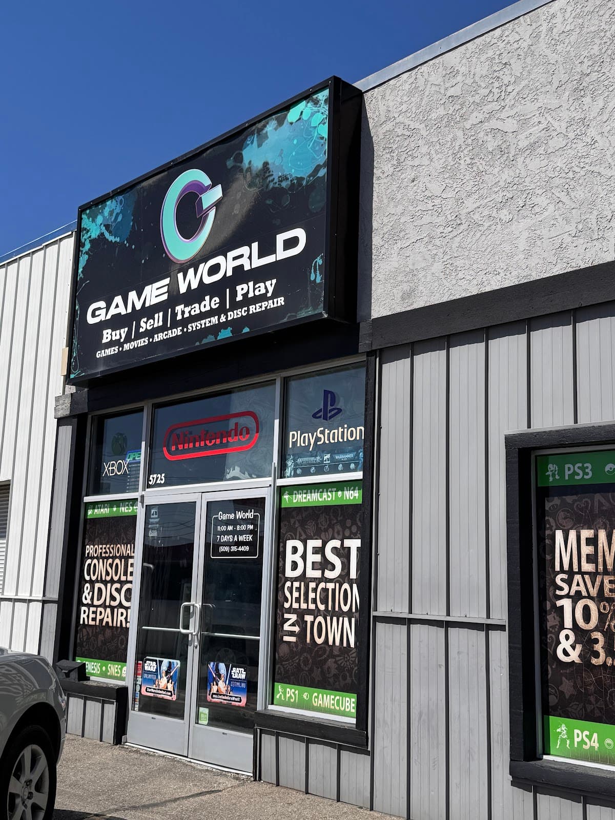Game World Spokane Valley in Spokane, Washington