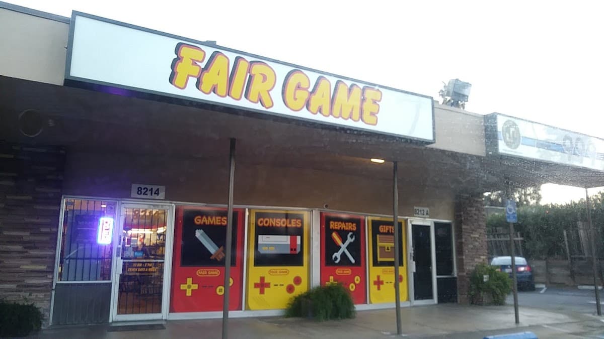 Fair Game Retro Video Games in Sacramento, California