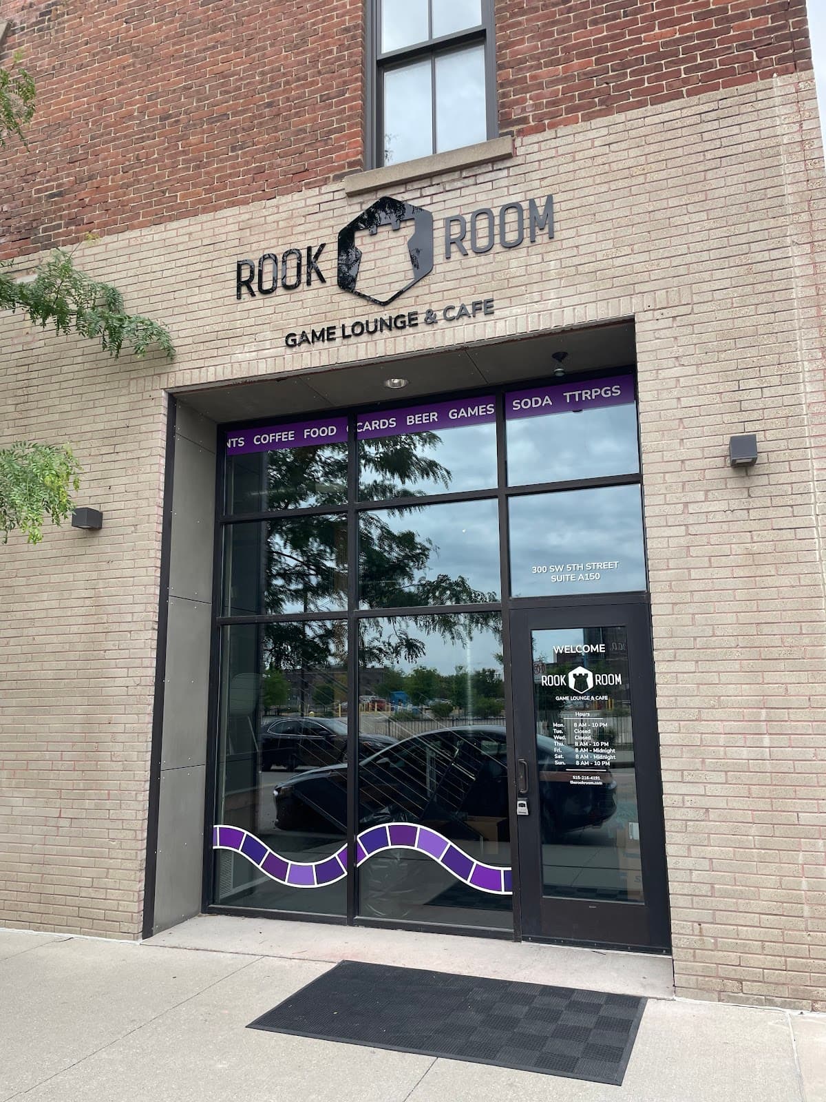 Rook Room Game Lounge & Cafe in Des Moines, Iowa