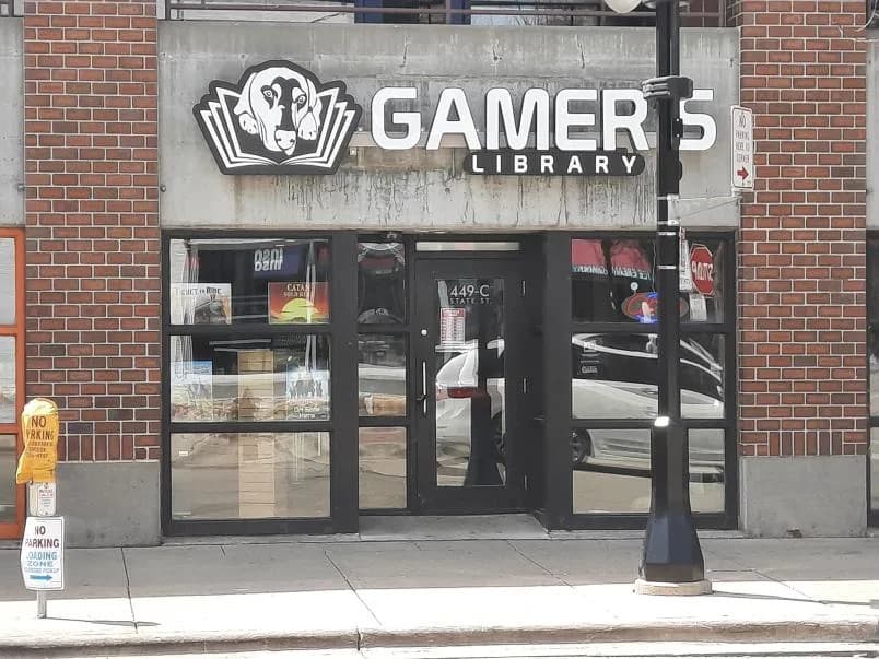 Gamer's Library in Madison, Wisconsin