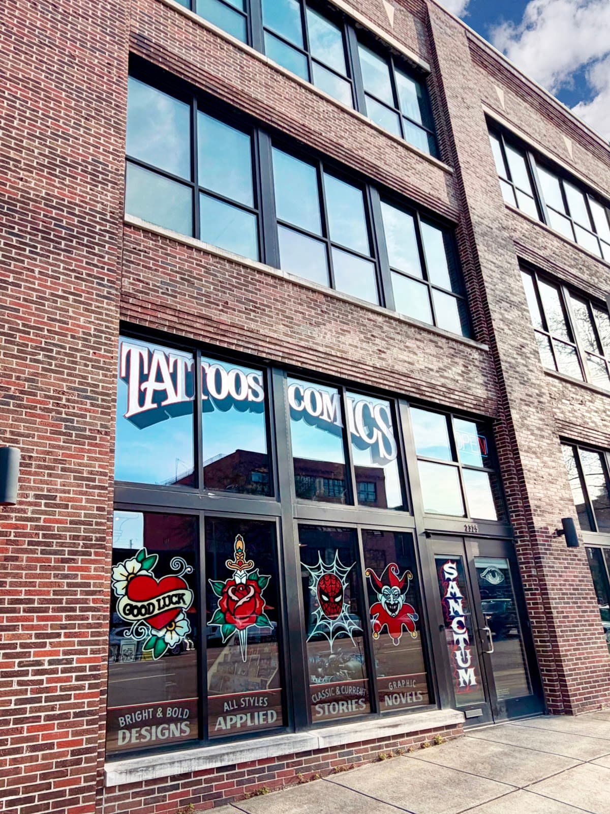Sanctum Tattoos and Comics in Birmingham, Alabama