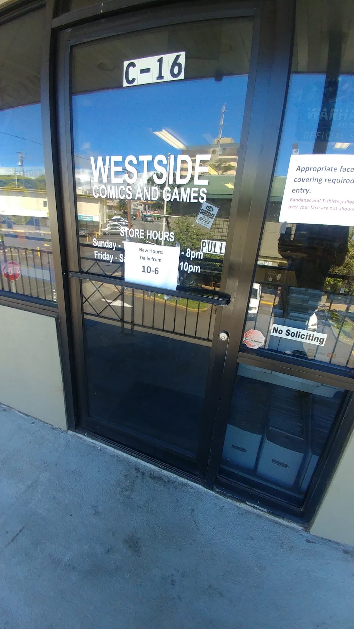 Westside Comics and Games in Honolulu, Hawaii