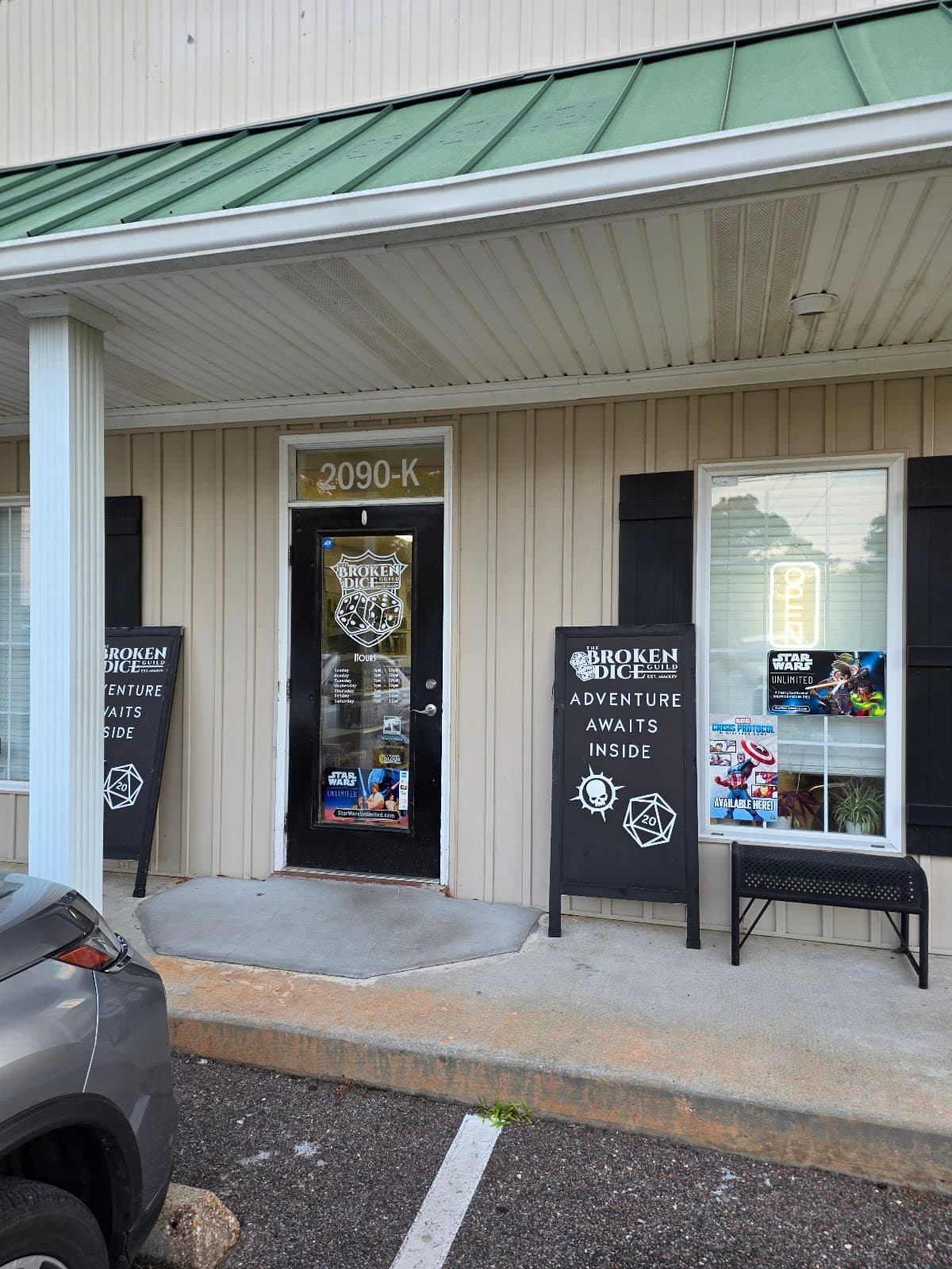 The Broken Dice Guild in Mobile, Alabama