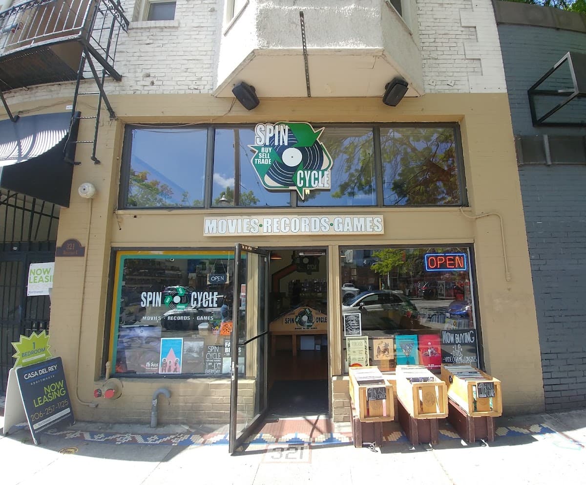 Spin Cycle Records Movies and Games in Seattle, Washington