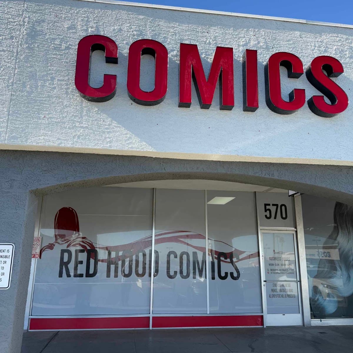 Red Hood Comics in Las Vegas, Nevada