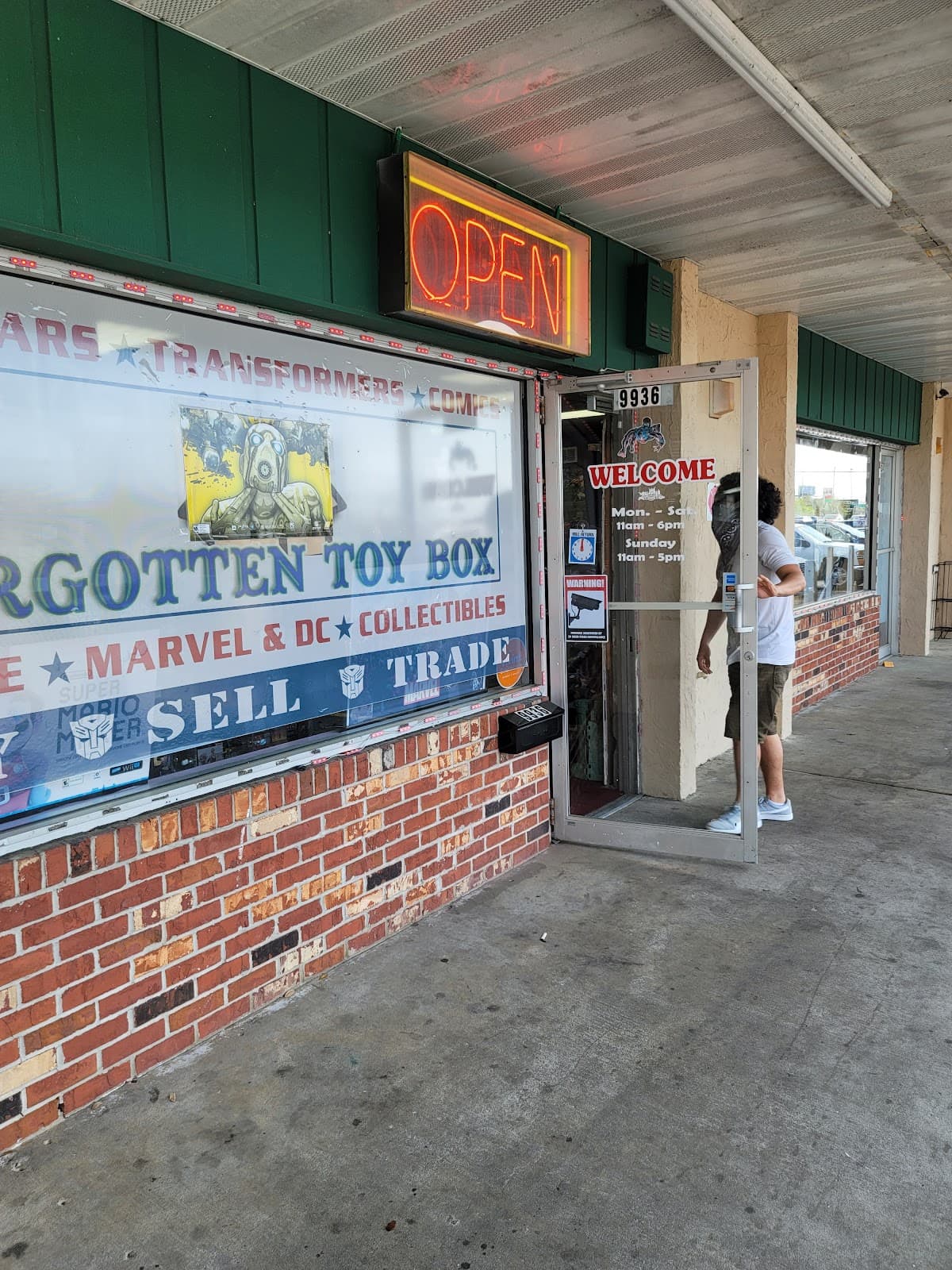 The Forgotten Toy Box in Jacksonville, Florida