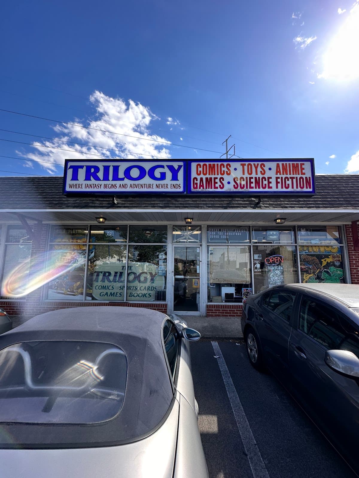 Trilogy Comics in Virginia Beach, Virginia