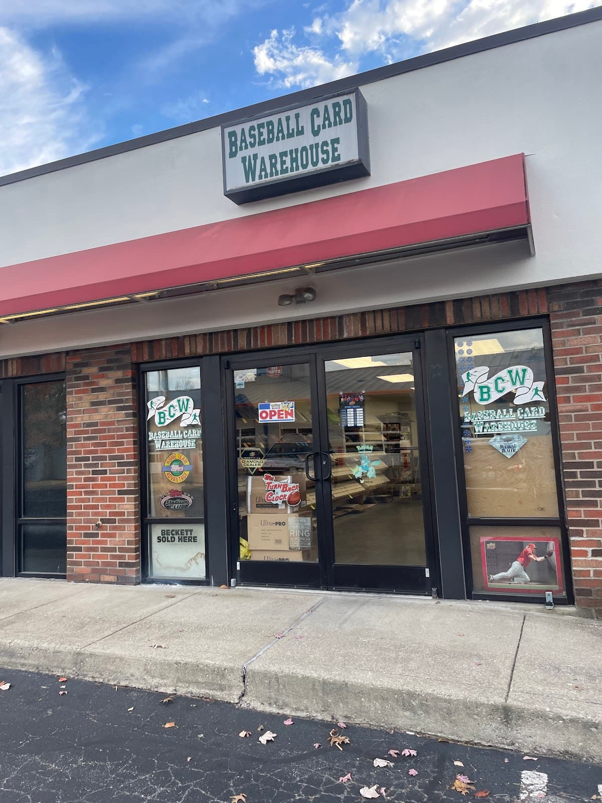 Baseball Card Warehouse in Lexington, Kentucky
