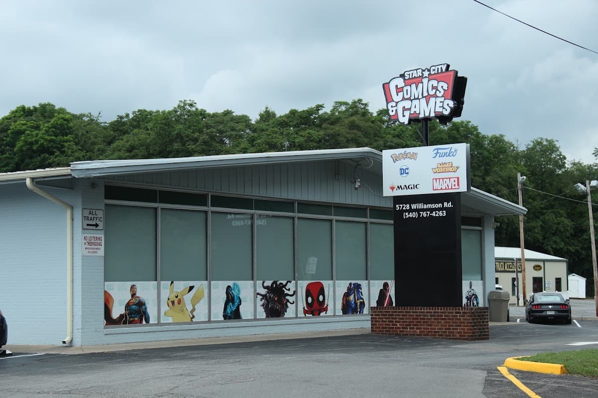 Star City Comics & Games in Roanoke, Virginia