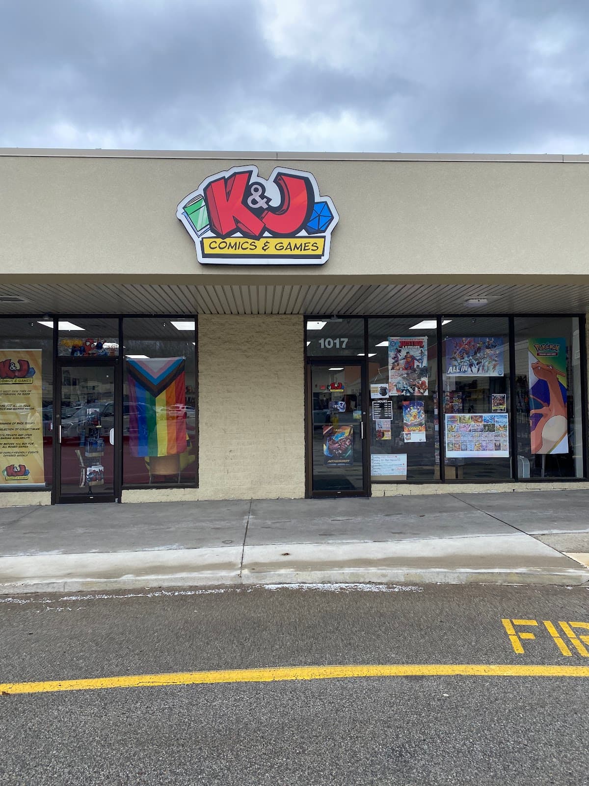 K & J Comics and Games in Pittsburgh, Pennsylvania