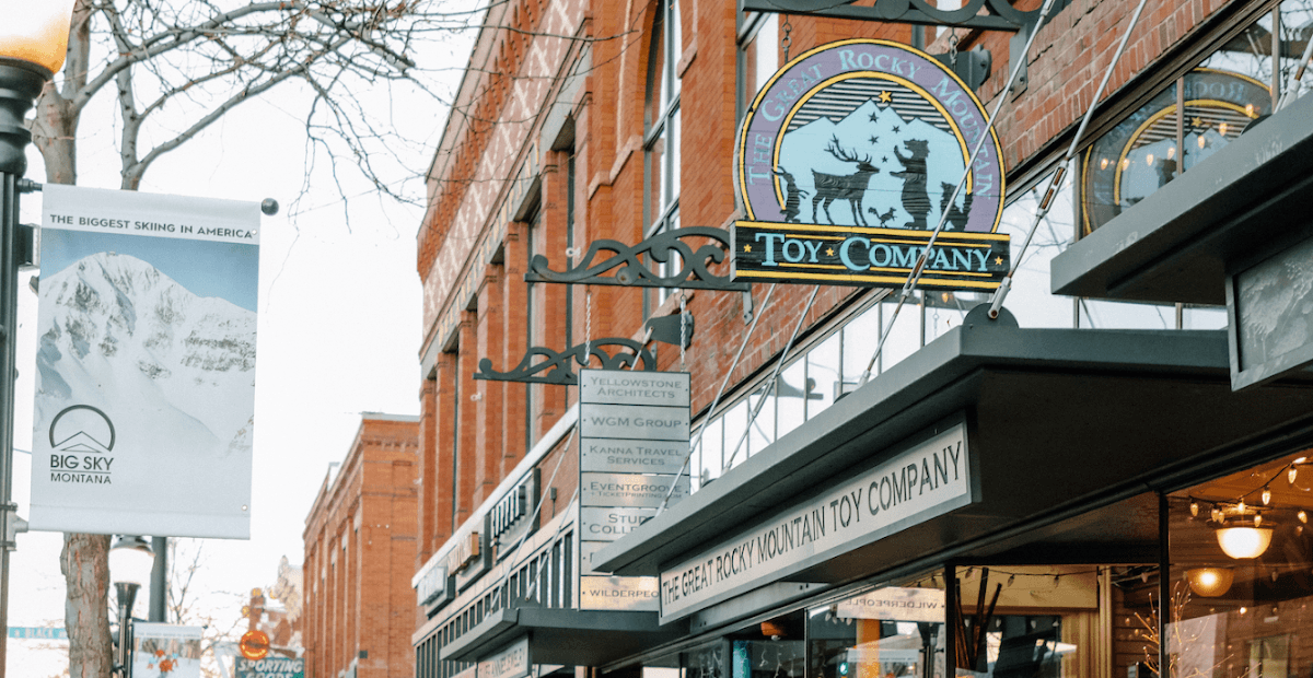 The Great Rocky Mountain Toy Company in Bozeman, Montana