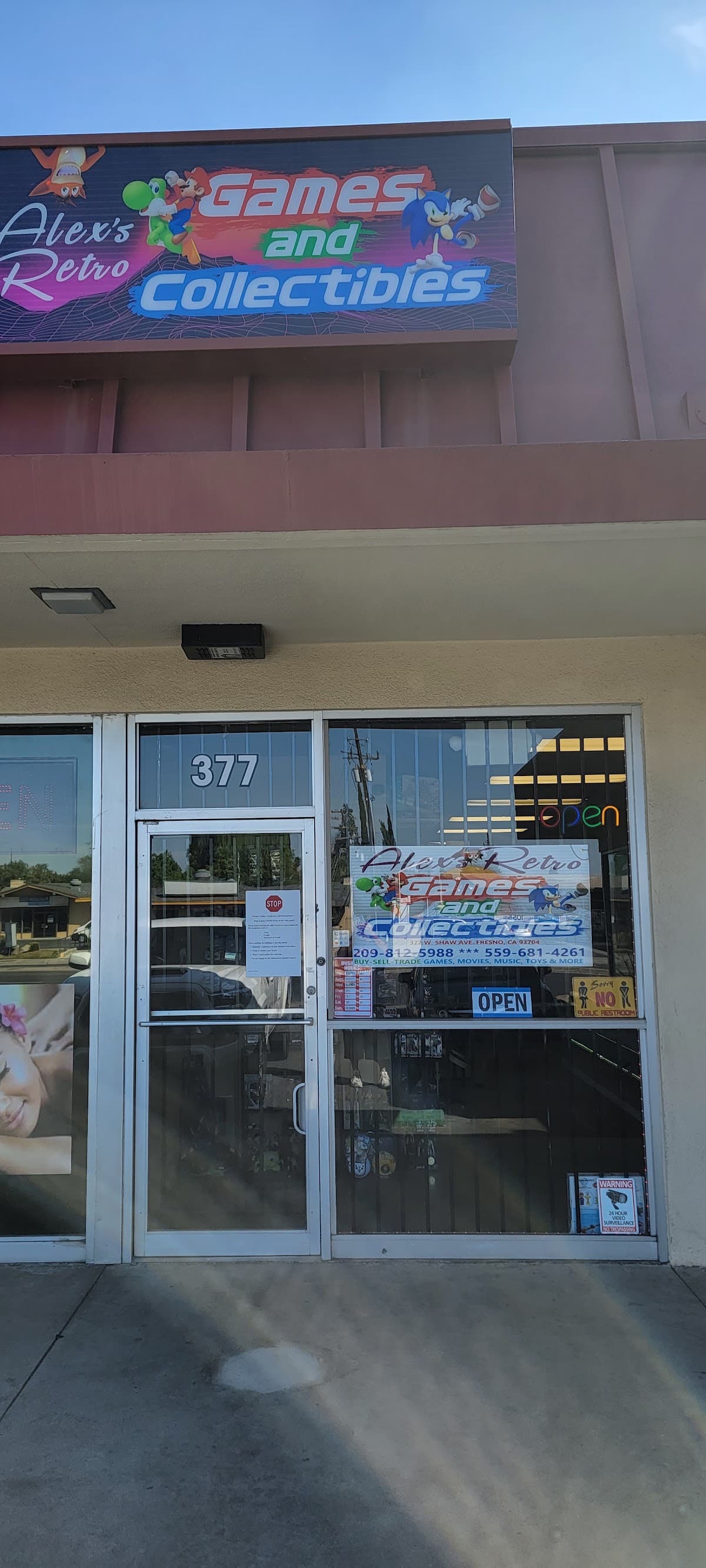 Alex's Retro Games & collectibles in Fresno, California
