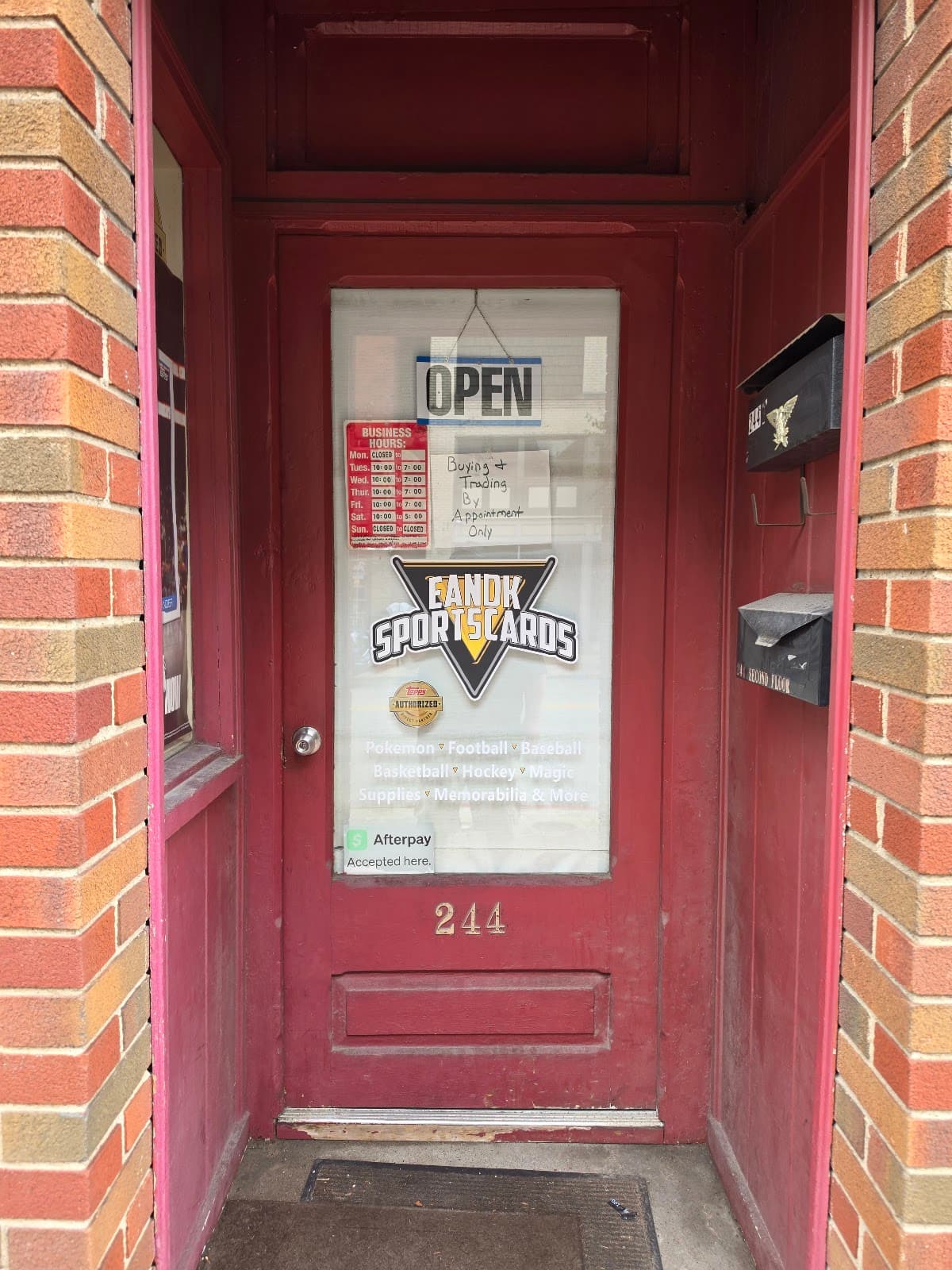 E and K Sports Cards in Morgantown, West Virginia