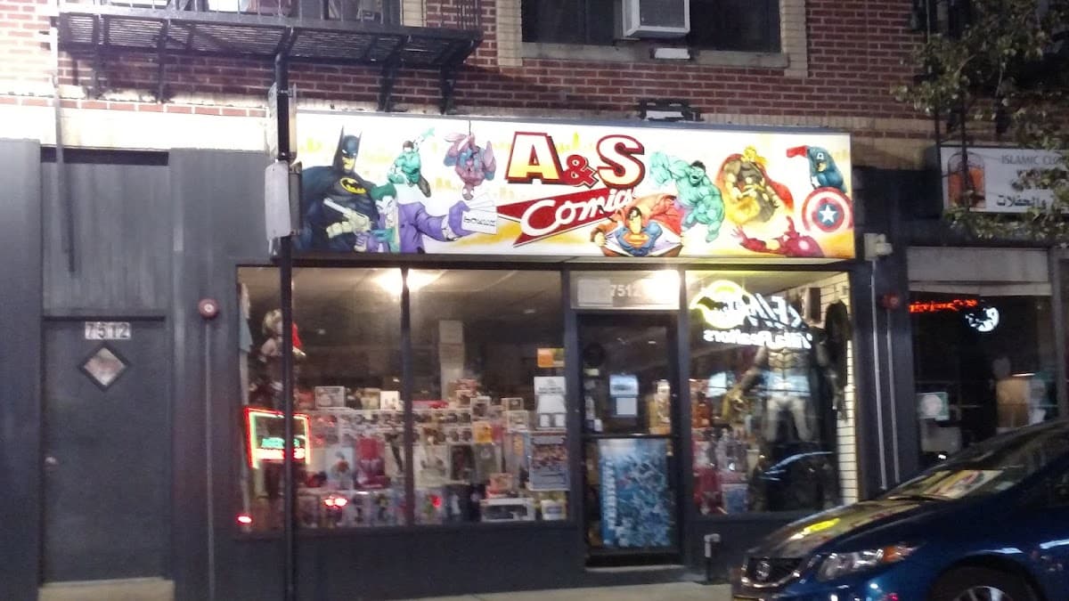 A & S Comics & Cards in Jersey City, New Jersey