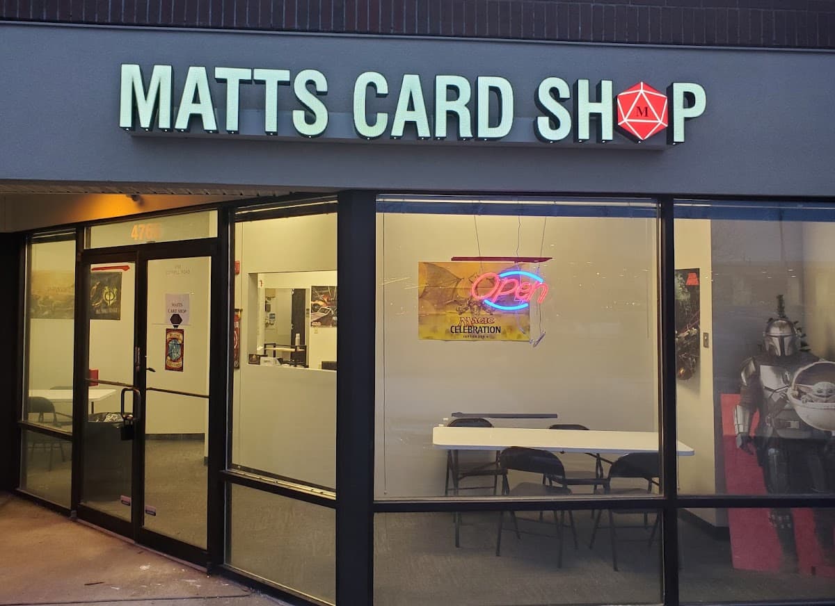 Matts Card Shop in Cincinnati, Ohio