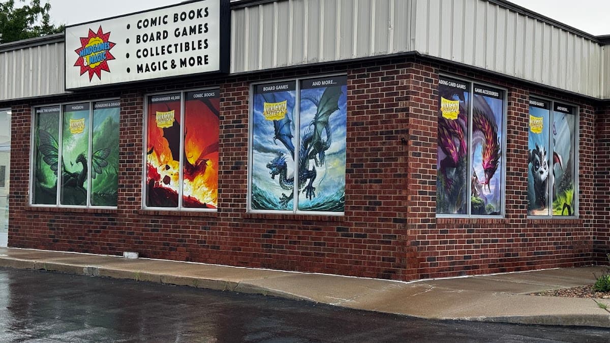 Mindgames and Magic: a Comic and Game Store in Kansas City, Missouri
