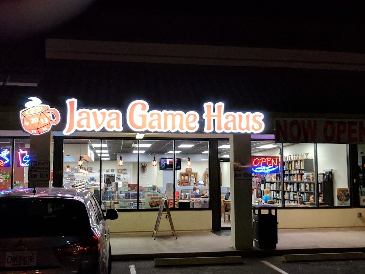 Java Game Haus Cafe in Jacksonville, Florida