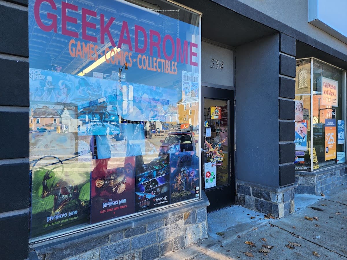 Geekadrome : Games and Comics in Pittsburgh, Pennsylvania