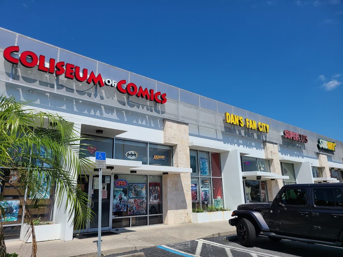 Coliseum of Comics & Games (CCG) in Tampa, Florida