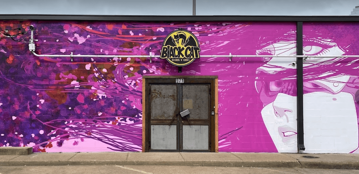 Black Cat Records 'N' Comics in Dallas, Texas