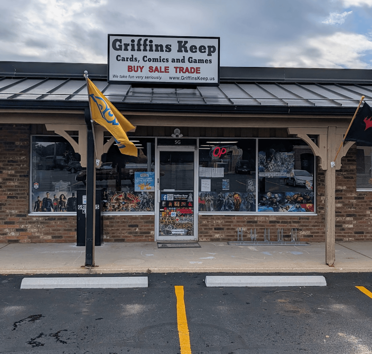 Griffins Keep Cards Comics and Games in Springfield, Missouri