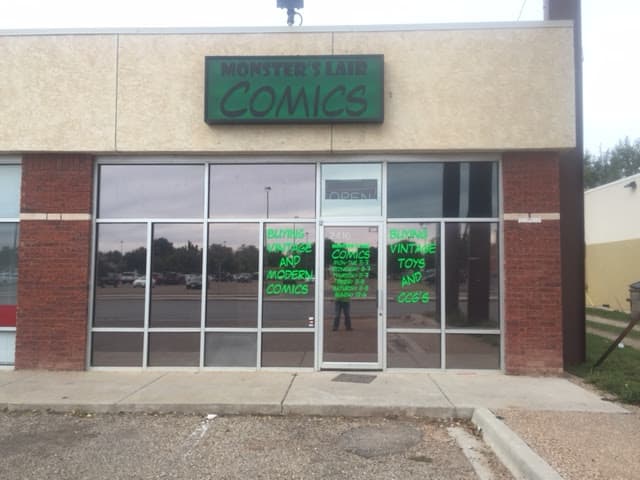 Monster's Lair Comics in Lubbock, Texas