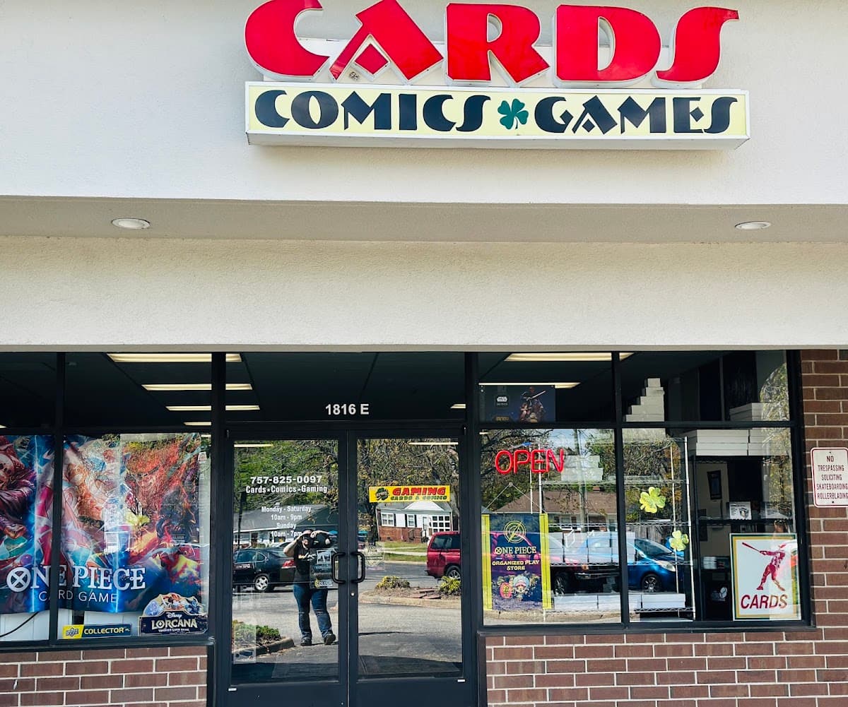Jersey's Cards & Comics LLC in Norfolk, Virginia