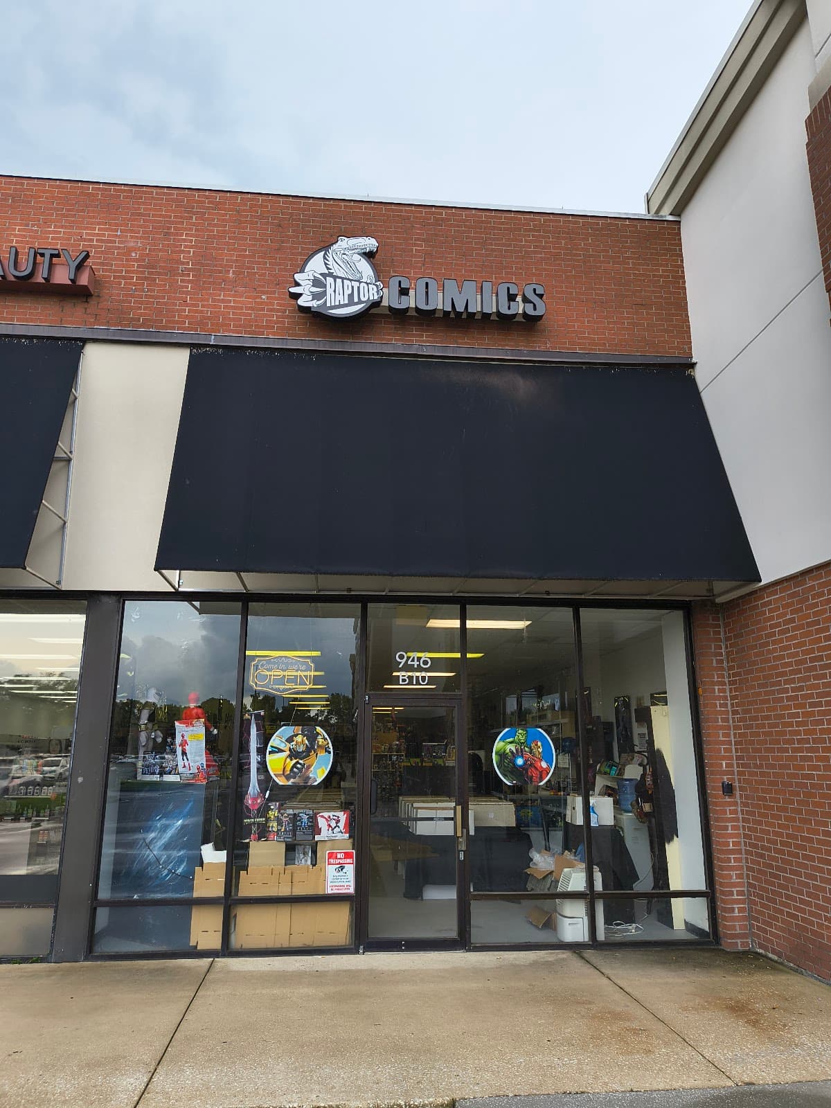 Raptor Comics and Collectibles in Charleston, South Carolina