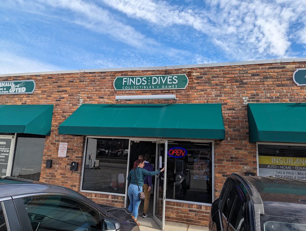 Finds And Dives Collectibles And Gaming in Greenville, South Carolina