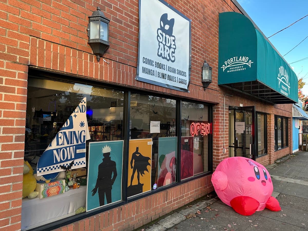 SideArc: Comics, Anime & Cards in Portland, Oregon