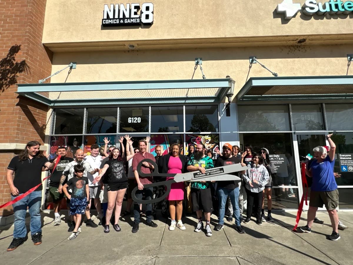 Nine8 Comics and Games in Sacramento, California