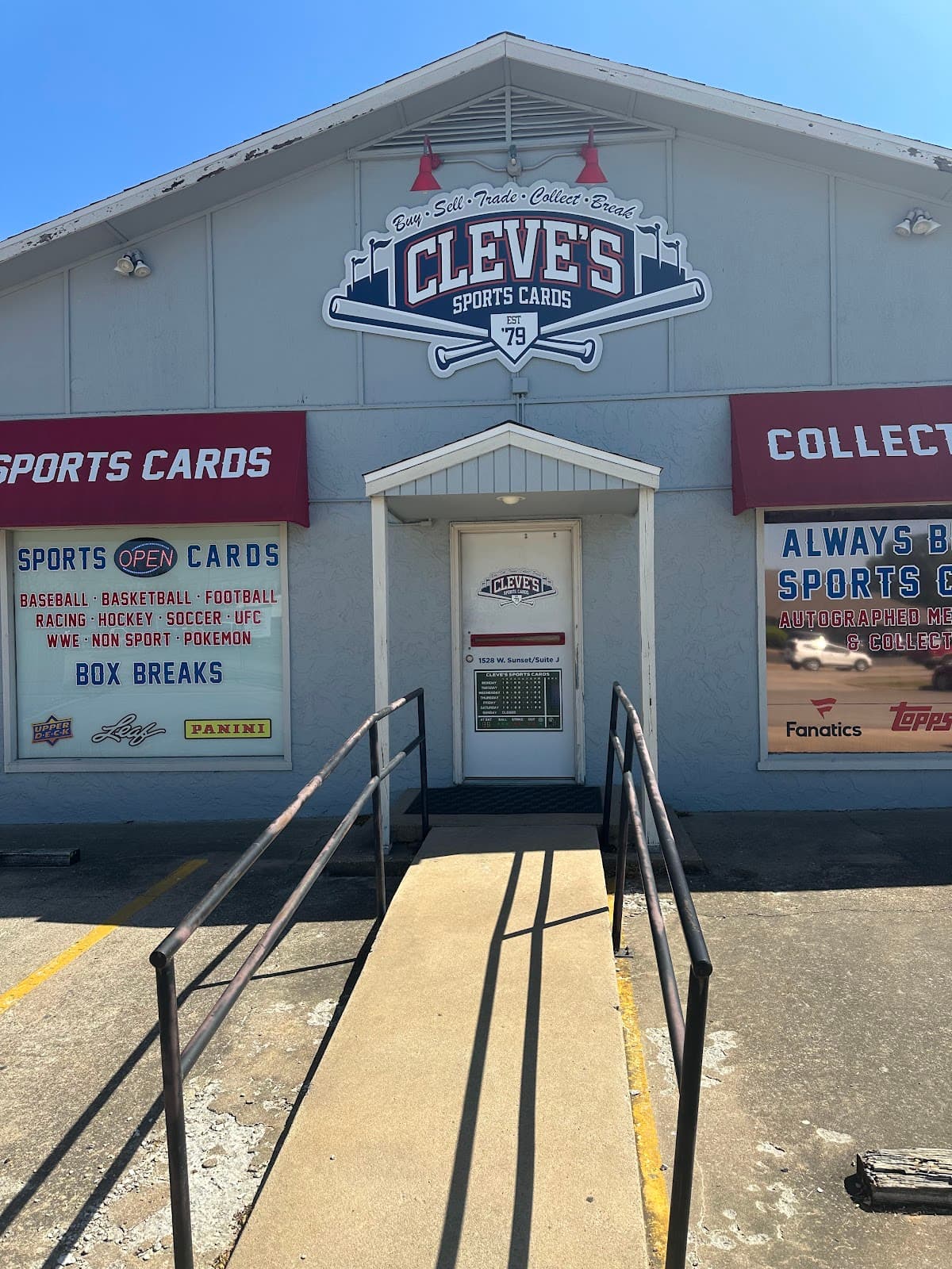 Cleve's Sports Cards in Fayetteville, Arkansas