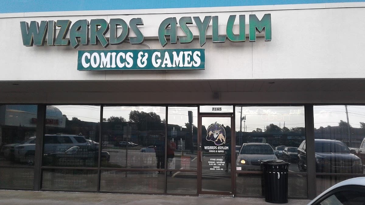 Wizards Asylum Comics & Games in Tulsa, Oklahoma