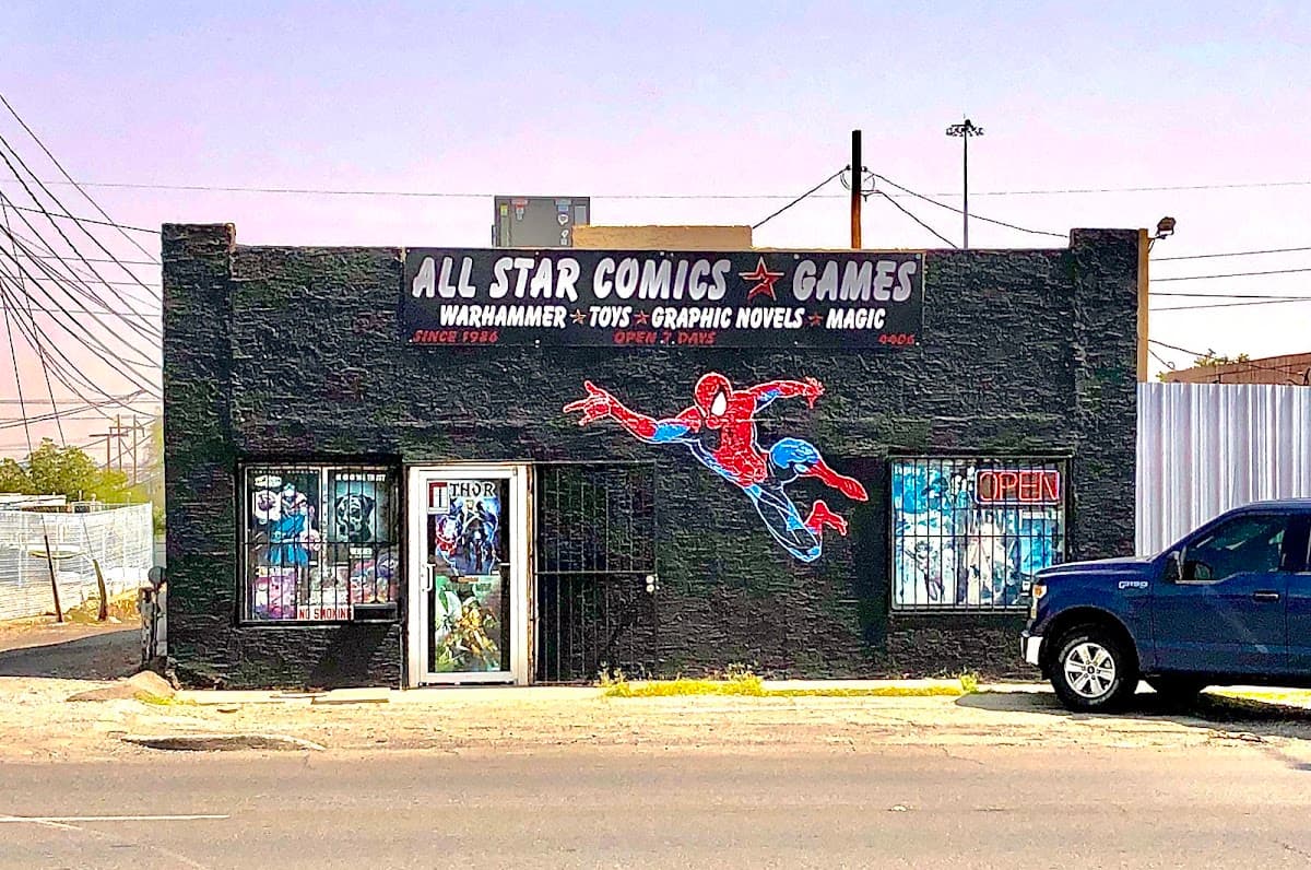 Allstar Comics & Toys in El Paso, Texas
