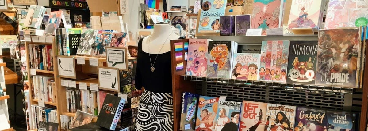 Crow's Nest Comics in Bellevue, Washington