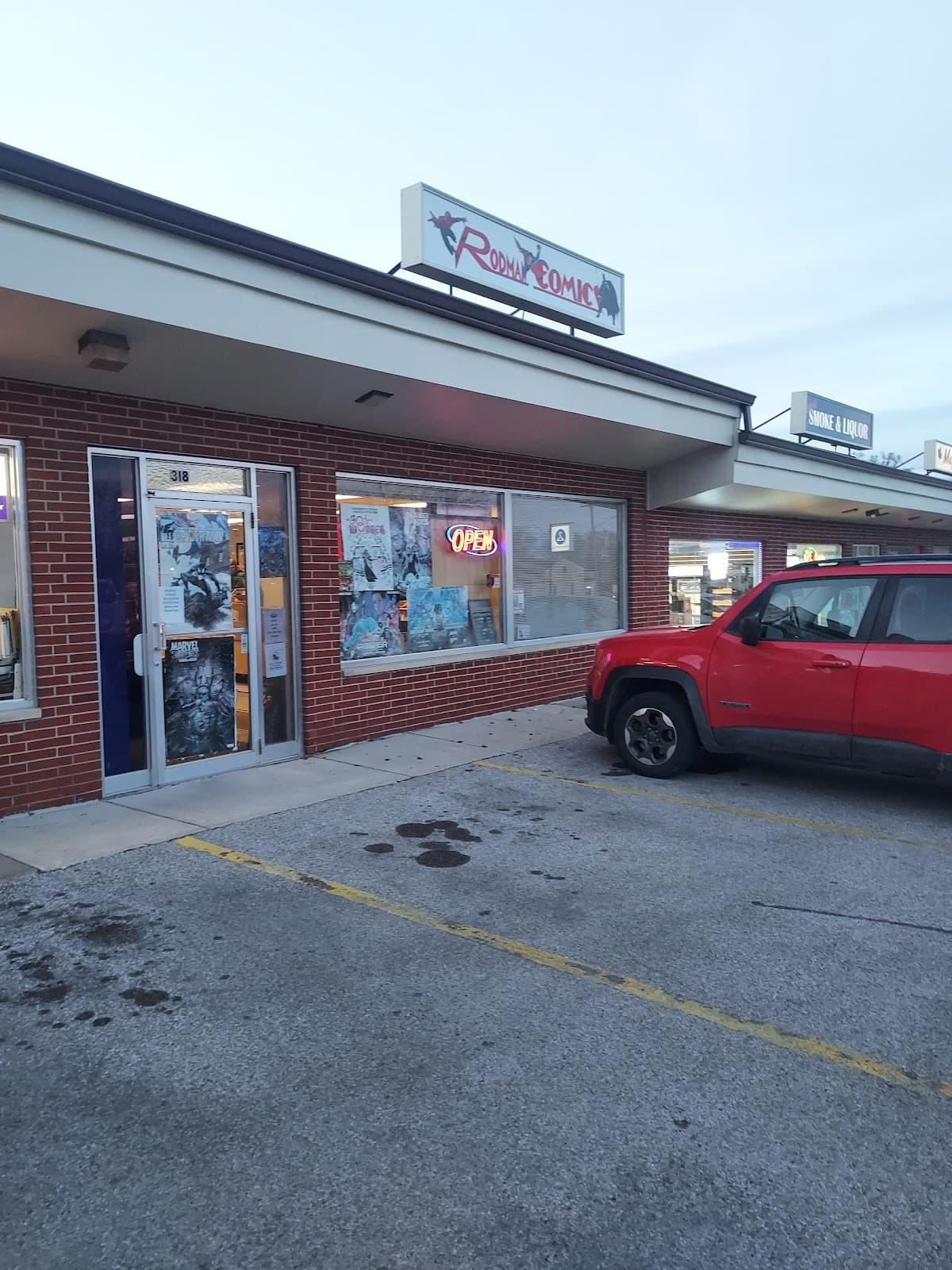 Rodman Comics in Des Moines, Iowa