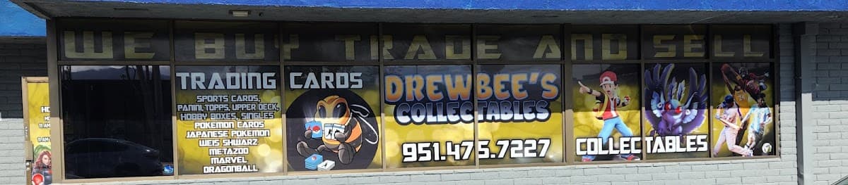 Drewbee’s Collectables in Riverside, California