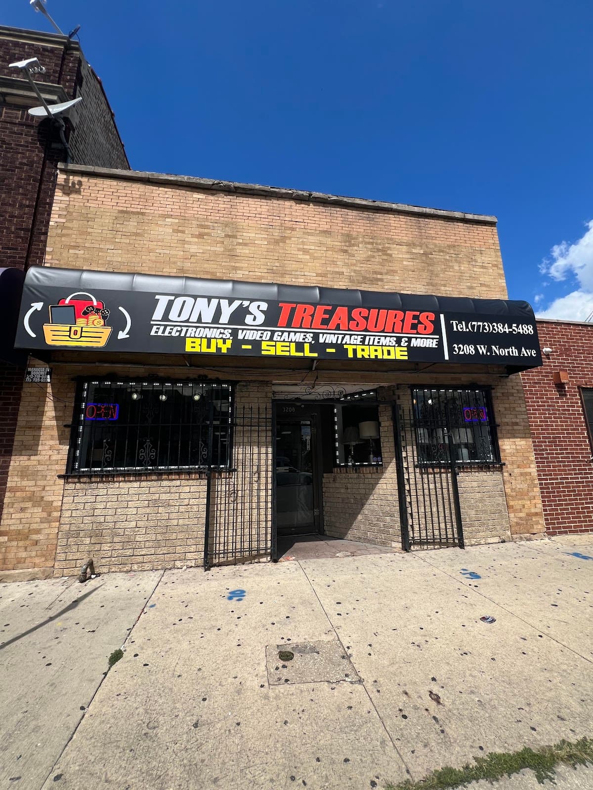 Tony's Treasures | BUY/SELL/TRADE Video Games & Collectibles in Chicago, Illinois