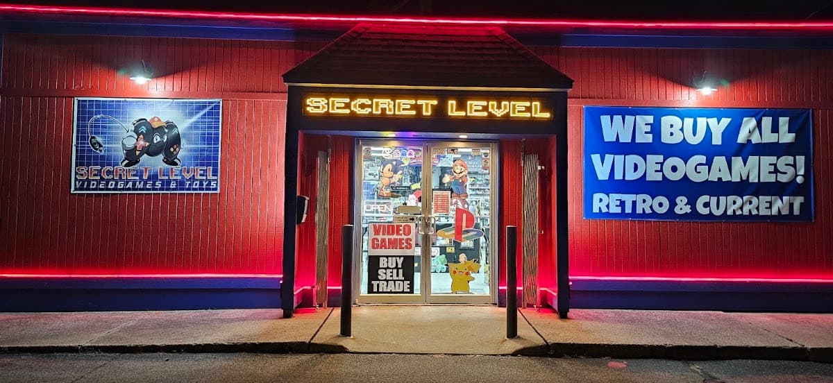 Secret Level Videogames & Toys in Toledo, Ohio