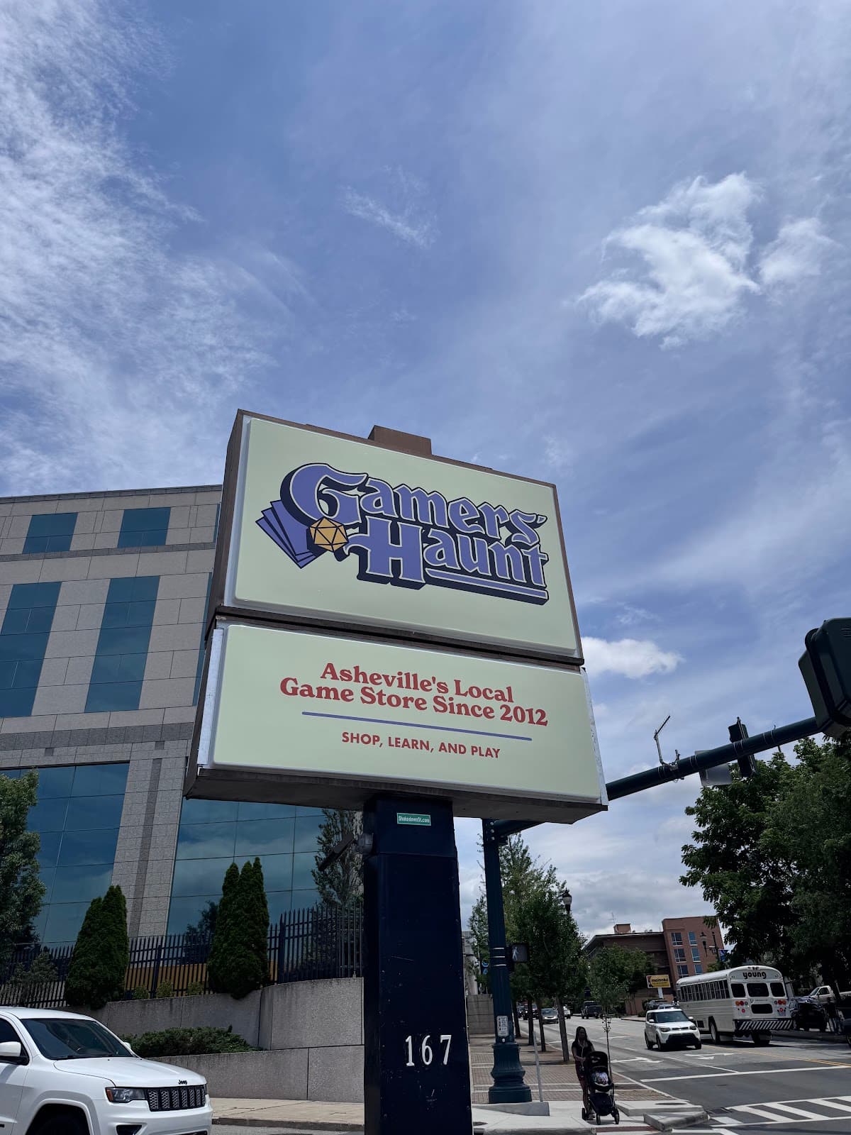 Gamers' Haunt in Asheville, North Carolina