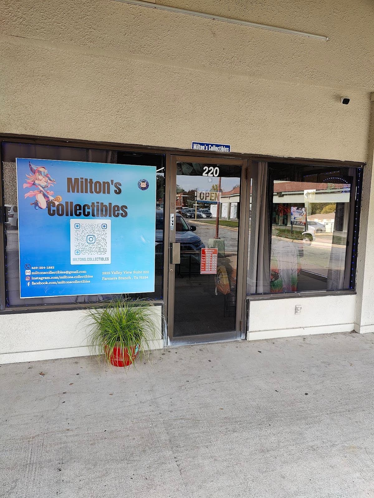 Milton's Collectibles in Dallas, Texas