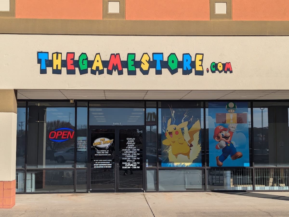 The Game Store in Little Rock, Arkansas