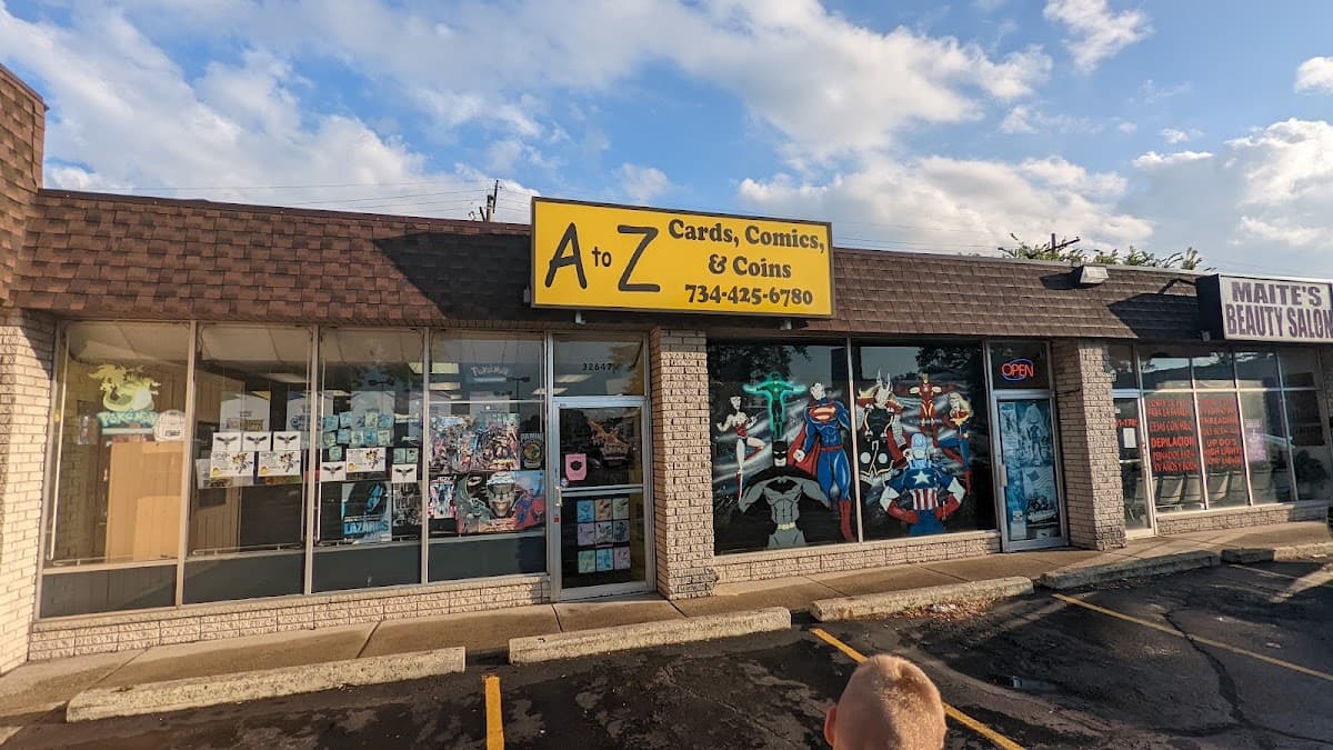 A To Z Cards Comics Coins in Detroit, Michigan